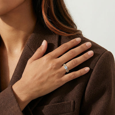 Heirloom Vow 9KT Gold Lab Grown Diamond Ring