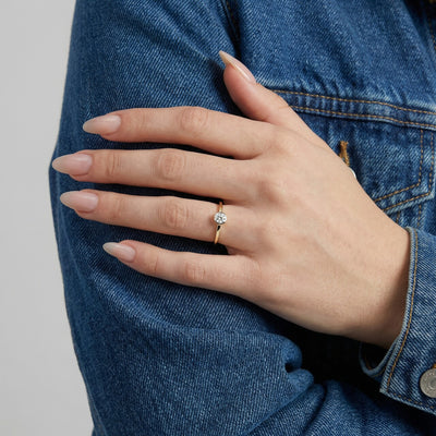 Always Yours 9KT Gold Lab Grown Diamond Ring