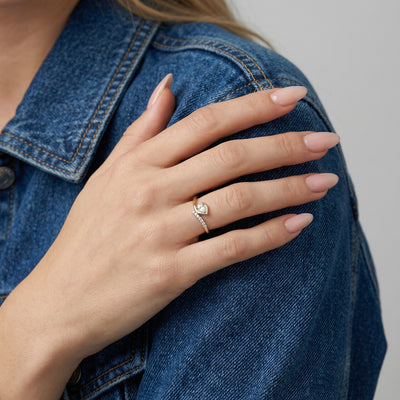 Never Unsaid 9KT Gold Lab Grown Diamond Ring