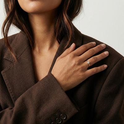 Mark Of Forever 9KT Gold Lab Grown Diamond Ring