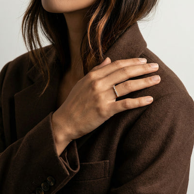 Always Aligned Promise 9KT Gold Lab Grown Diamond Ring