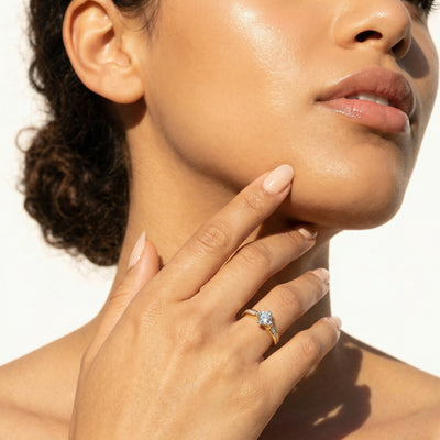 The Nova Band 9KT Lab Grown Diamond Promise Ring