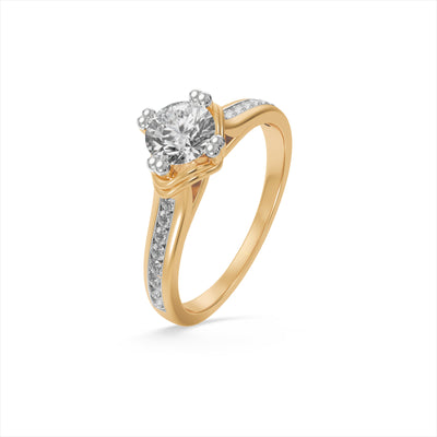 The Nova Band 9KT Lab Grown Diamond Promise Ring