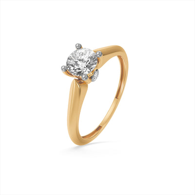 The Essence Ring 9KT Lab Grown Diamond Promise Ring
