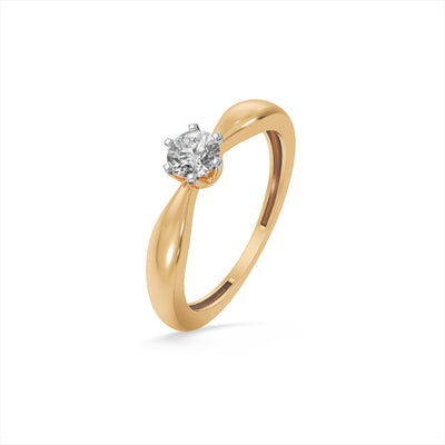 The Legacy Solitaire 9KT Lab Grown Diamond Promise Ring