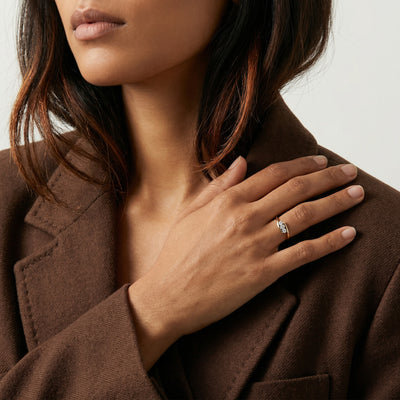 Luna Wrap 9KT Gold Lab Grown Diamond Ring