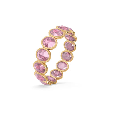 Pink Sapphire 9KT Gold Ring
