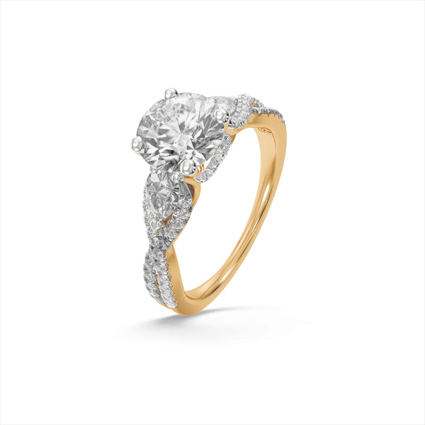 Nova Spark 9KT Gold Laboratory Grown Diamond Ring
