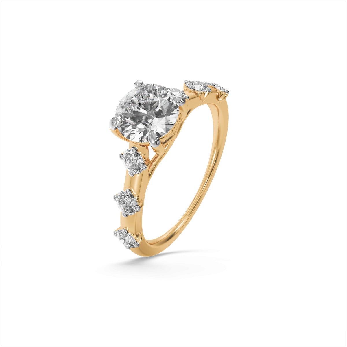 Imperial Glow 9KT Gold Laboratory Grown Diamond Ring