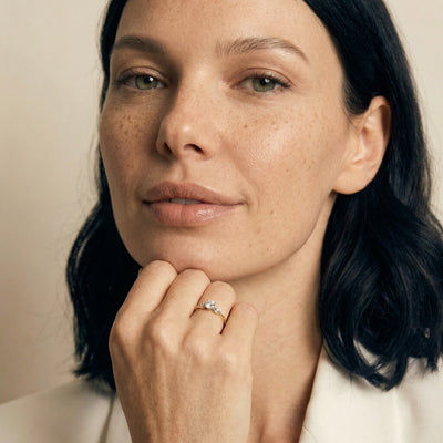 Promise of Us 9KT Gold Lab Grown Diamond Ring