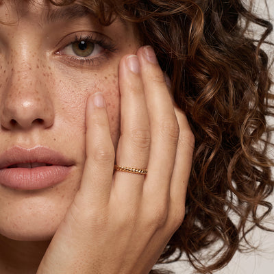 Classic Slim 9KT Gold Ring