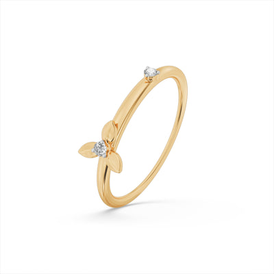 Celestial Star 9KT Gold Laboratory Grown Diamond Ring