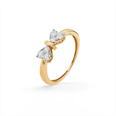 Butterfly Reverie 9KT Gold Laboratory Grown Diamond Ring