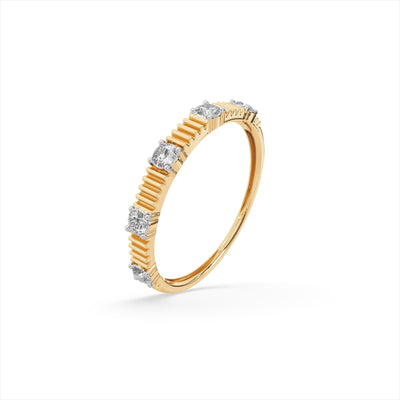 Aurelia Muse 9KT Gold Laboratory Grown Diamond Ring