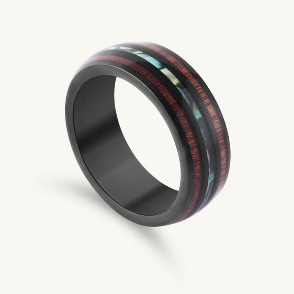 Galaxy Edge Inlay Ring