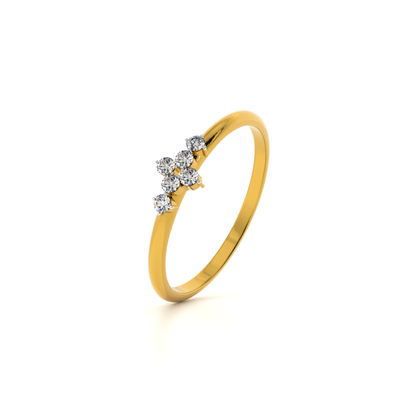 Petite Blossom Lab-Grown Diamond Customizable Ring