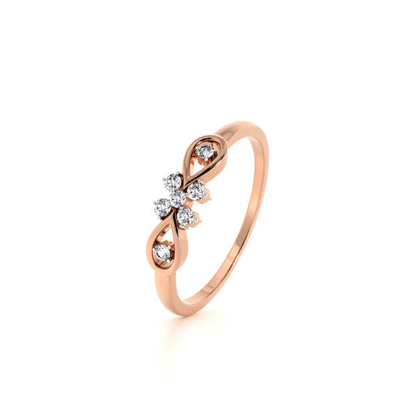 Twist of Elegance Lab-Grown Diamond Customizable Ring