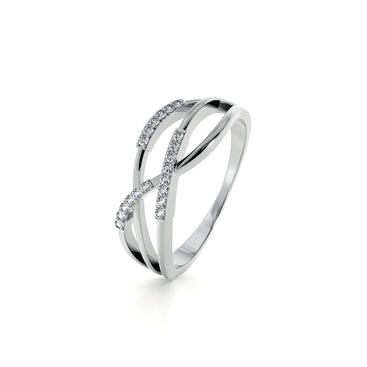 Infinity Spark 9KT Gold Lab Grown Diamond Ring - 3