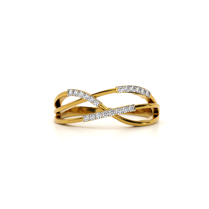 Infinity Spark 9KT Gold Lab Grown Diamond Ring - 1