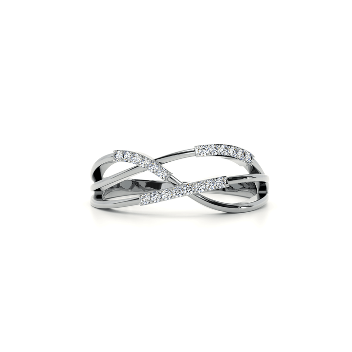 Infinity Spark 9KT Gold Lab Grown Diamond Ring - 1
