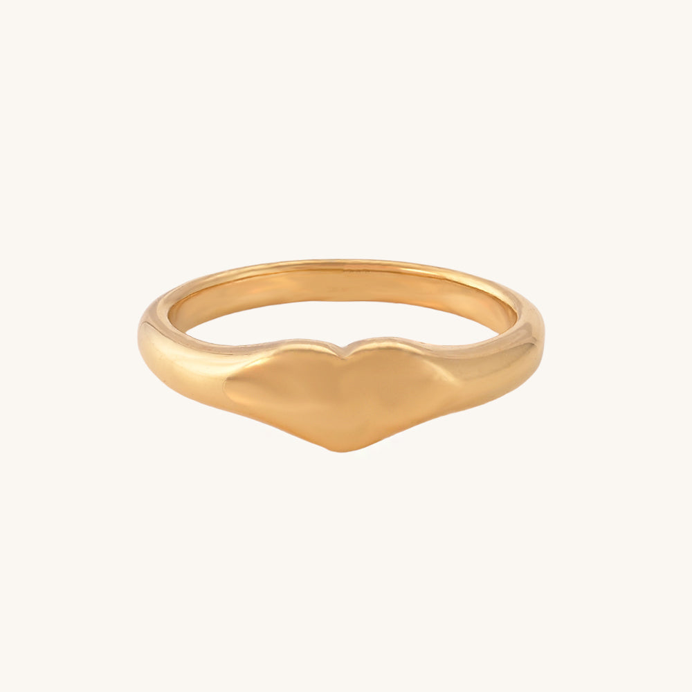 Sleek Heart Ring - view 10