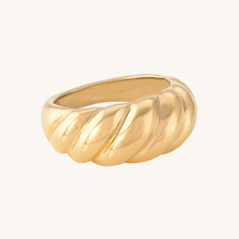 Rope Twisted Bold Ring - view 5