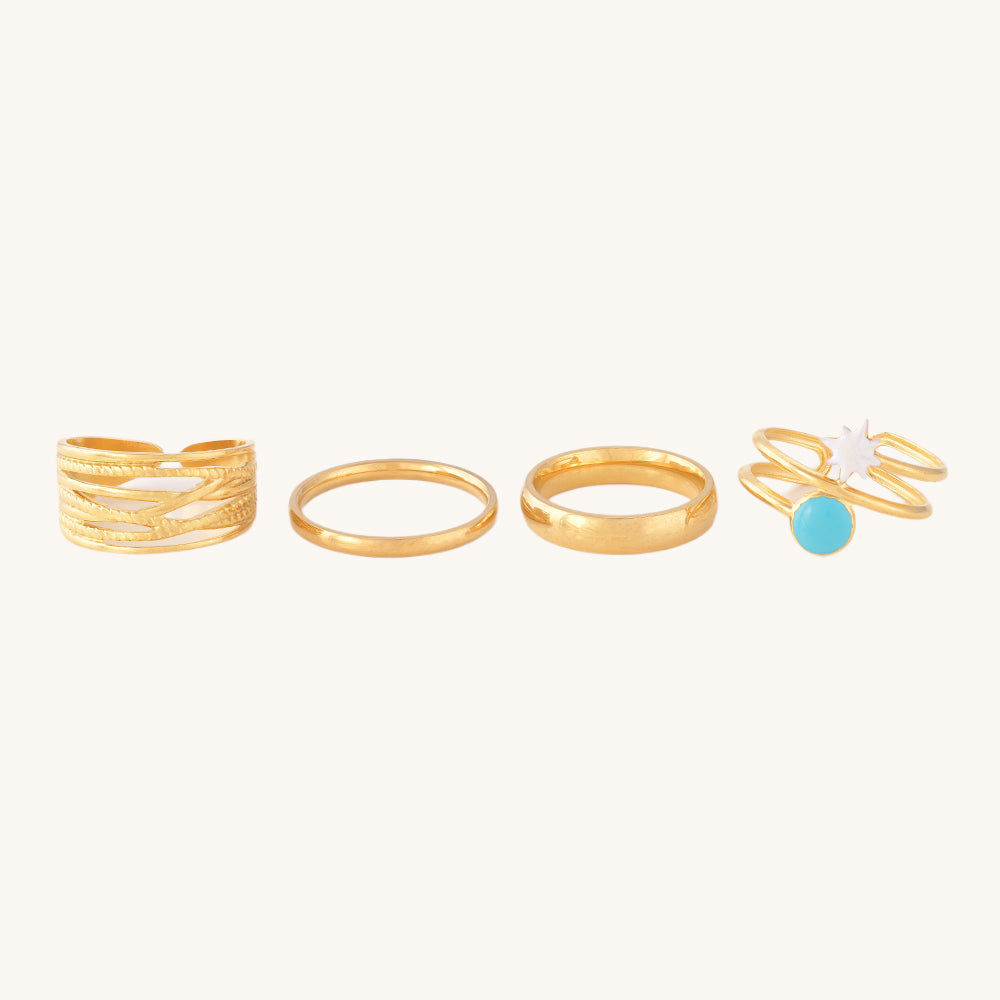 Stack It Multilayer Ring Set - view 3
