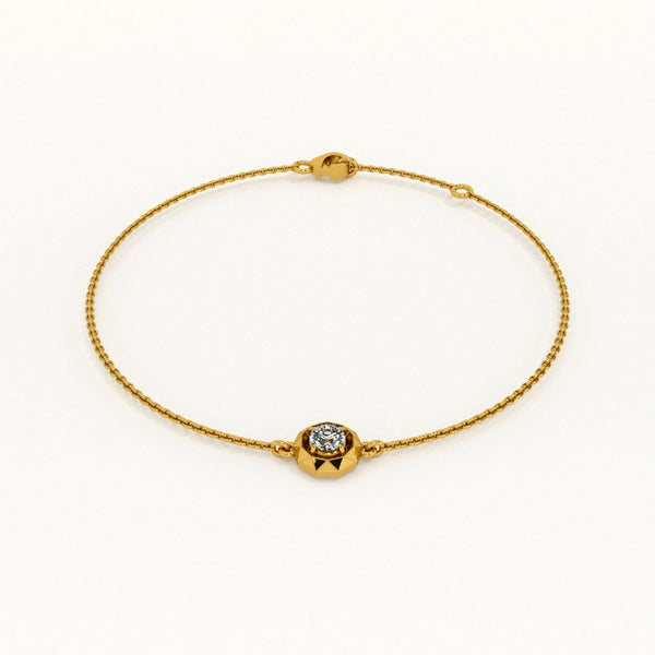 Pure Radiance Lab-Grown Diamond + Gold Vermeil Bracelet | 0.21 carat