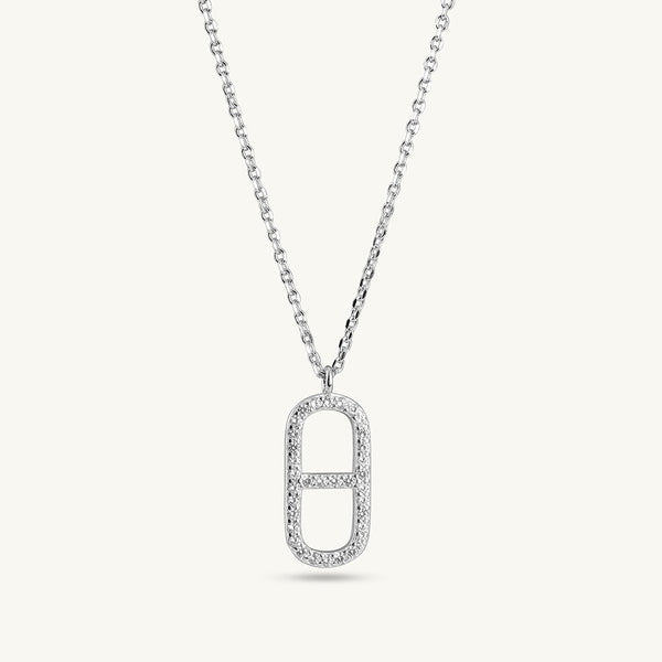 Capsule 925 Sterling Silver Pendant Necklace