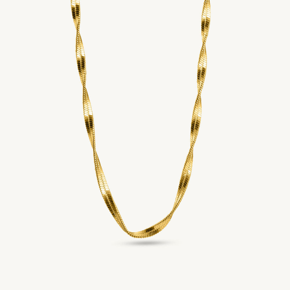 Classic Gold 925 Sterling Silver Chain