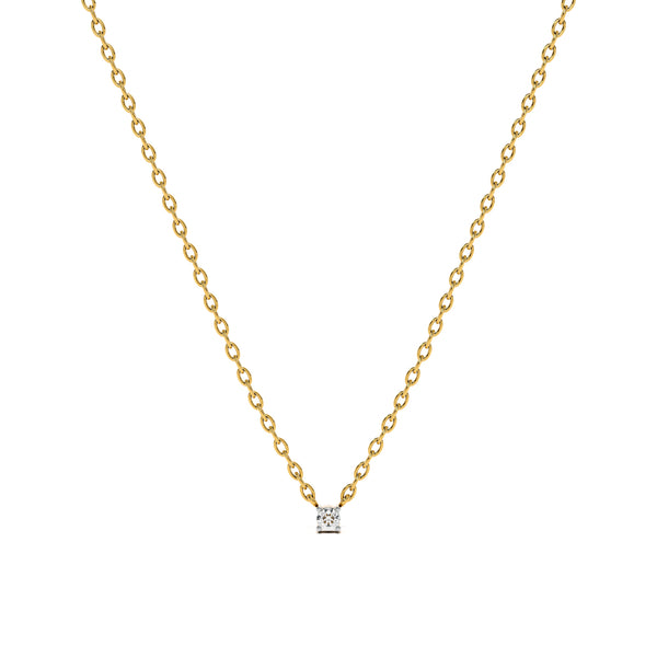Solo Glow Lab Grown Diamond Customizable Pendant