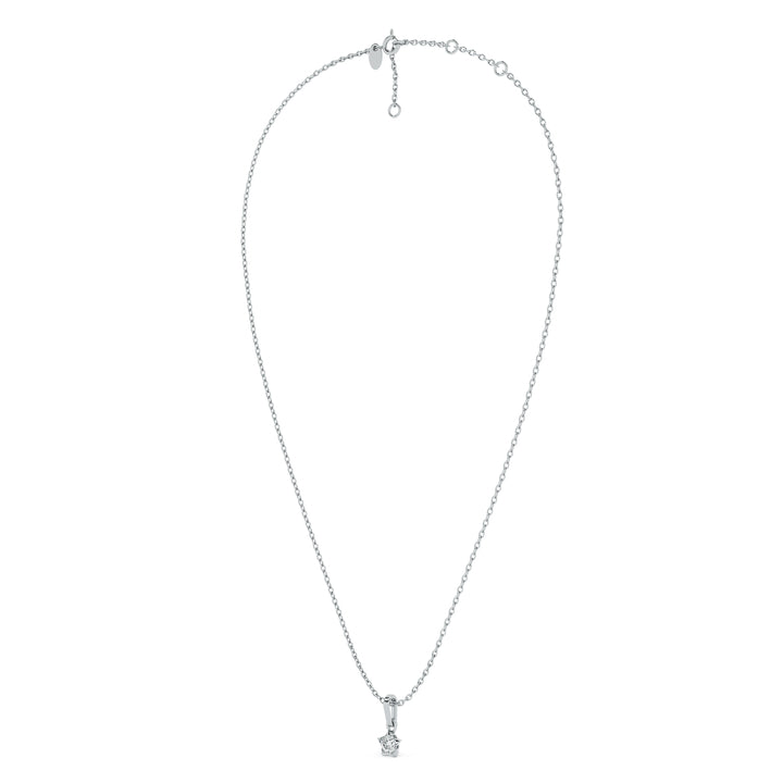 0.31 Carat Dainty Lumina 9KT Gold Lab Grown Diamond Necklace - 3