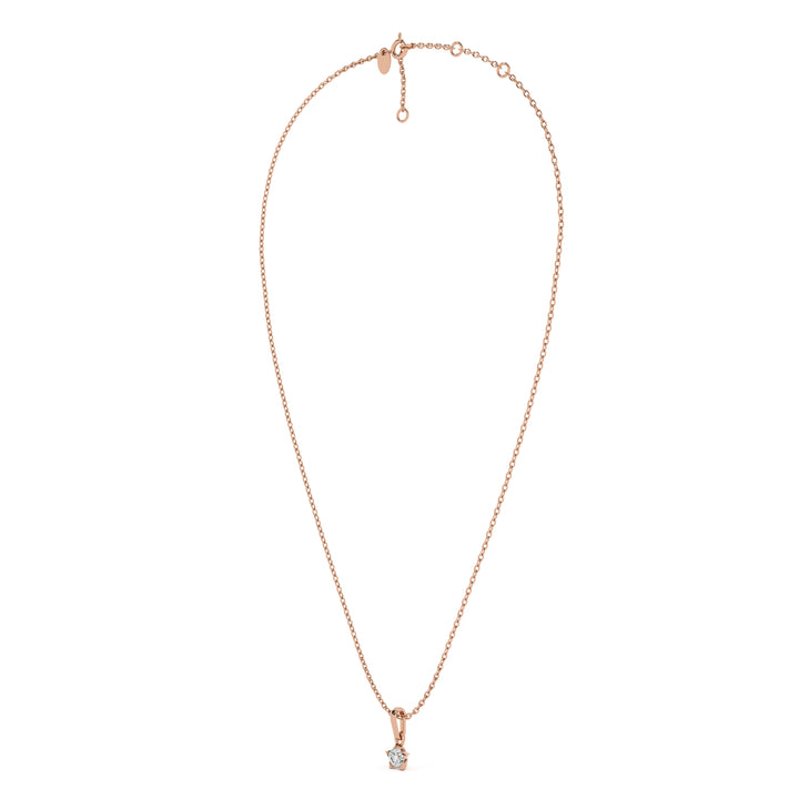 0.31 Carat Dainty Lumina 9KT Gold Lab Grown Diamond Necklace - 2