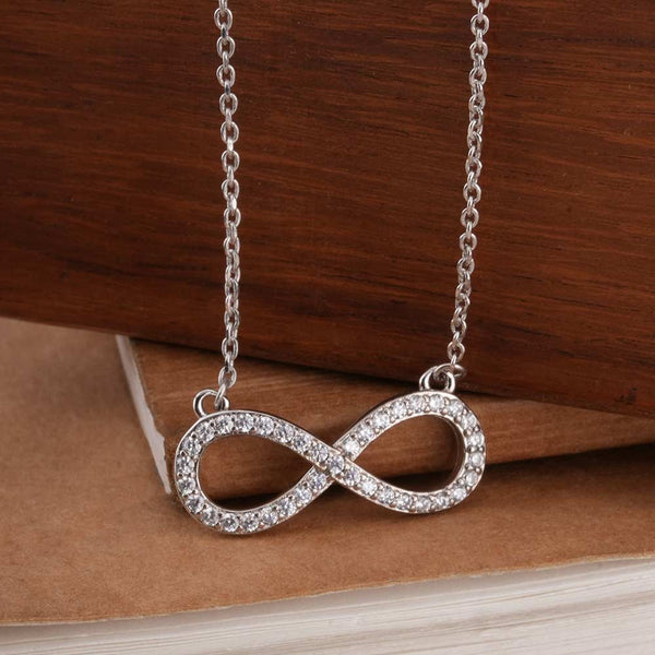 Crystal Infinity Necklace