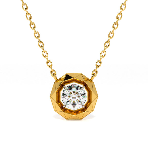 Orbit Lab-Grown Diamond Customizable Necklace