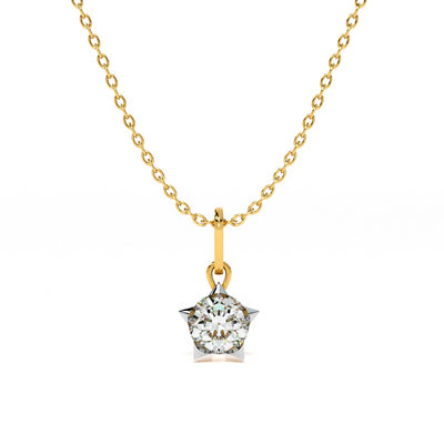 Solara Drop Lab-Grown Diamond Customizable Necklace