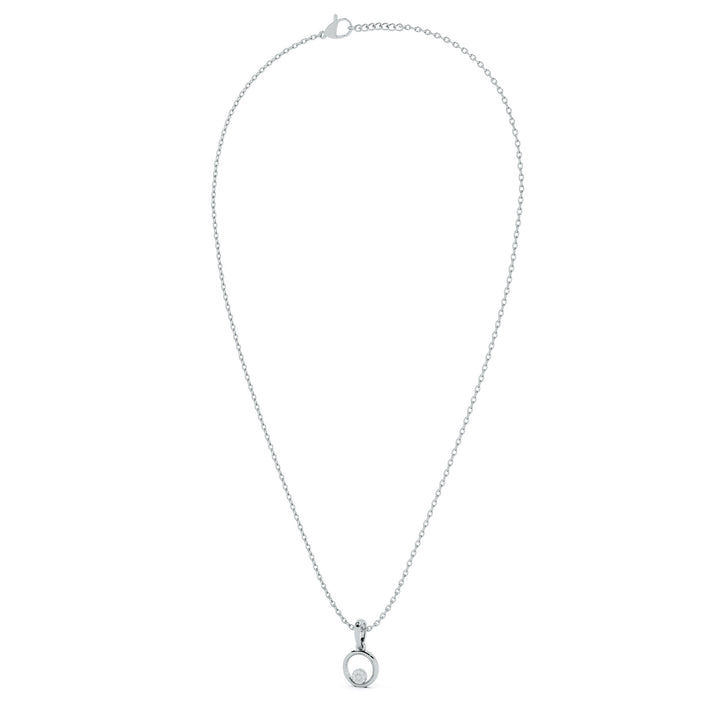 Nova Orbit 9KT Gold Lab Grown Diamond Pendant - 2