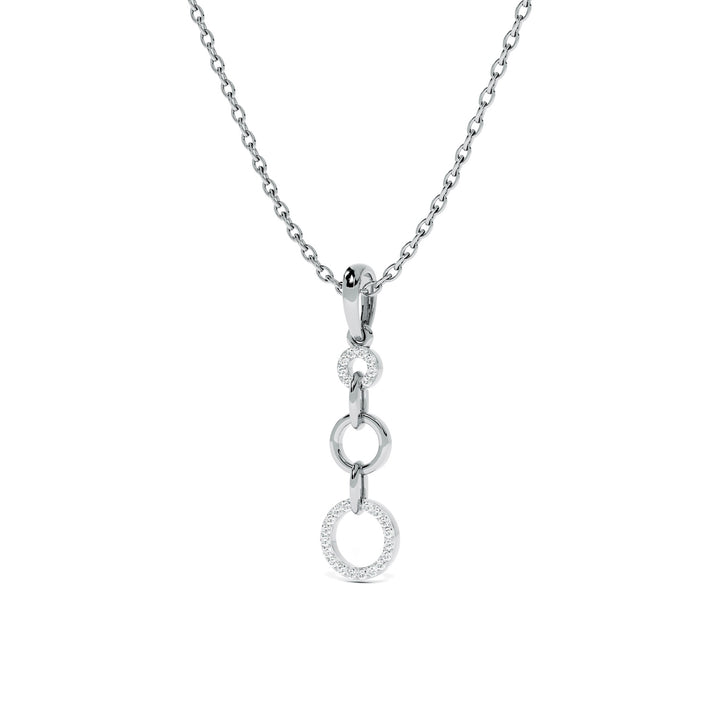 Loops of Grace 9KT Gold Lab Grown Diamond Pendant - 3
