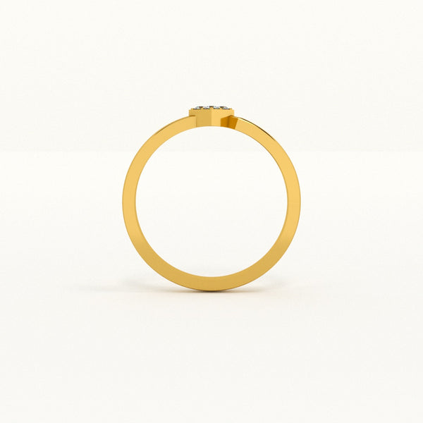 Golden Wave Sculpt Cuff Bracelet
