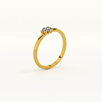 Blossom Spark Lab-Grown Diamond Customizable Ring