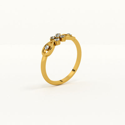 Twist of Elegance Lab-Grown Diamond Customizable Ring