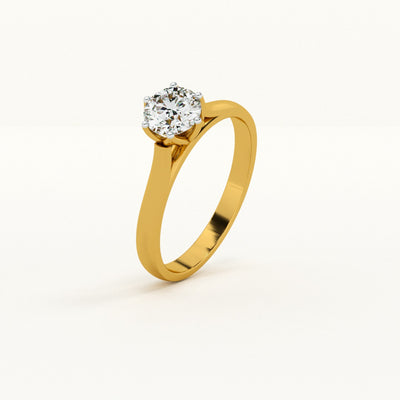 The Lumina Lab-Grown Diamond Customizable Ring