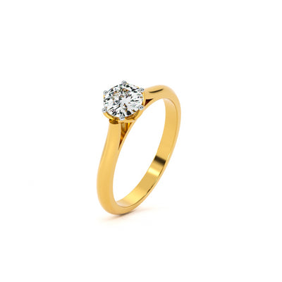 The Lumina Lab-Grown Diamond Customizable Ring