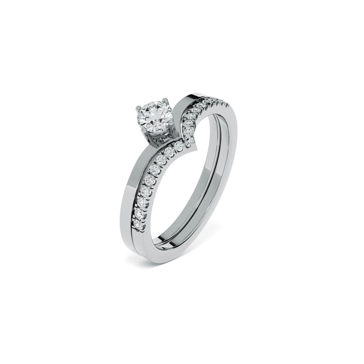 Sovereign V Duo 9KT Gold Lab Grown Diamond Ring - 2