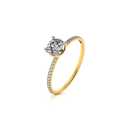 Shimme 9KT Gold Lab Grown Diamond Ring
