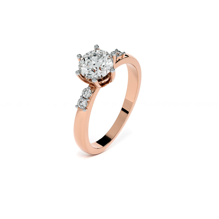 The Harmony 9KT Gold Lab Grown Diamond Ring -  4