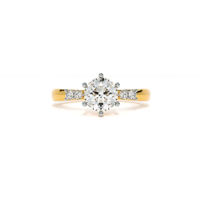 The Harmony 9KT Gold Lab Grown Diamond Ring