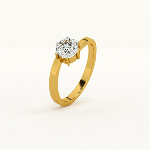 Classic Crown Lab-Grown Diamond Customizable Ring