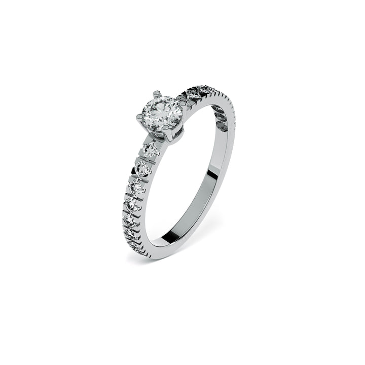 The Cascade 9KT Gold Lab Grown Diamond Ring - 1