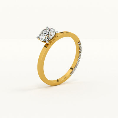 The Contour Lab-Grown Diamond Customizable Ring